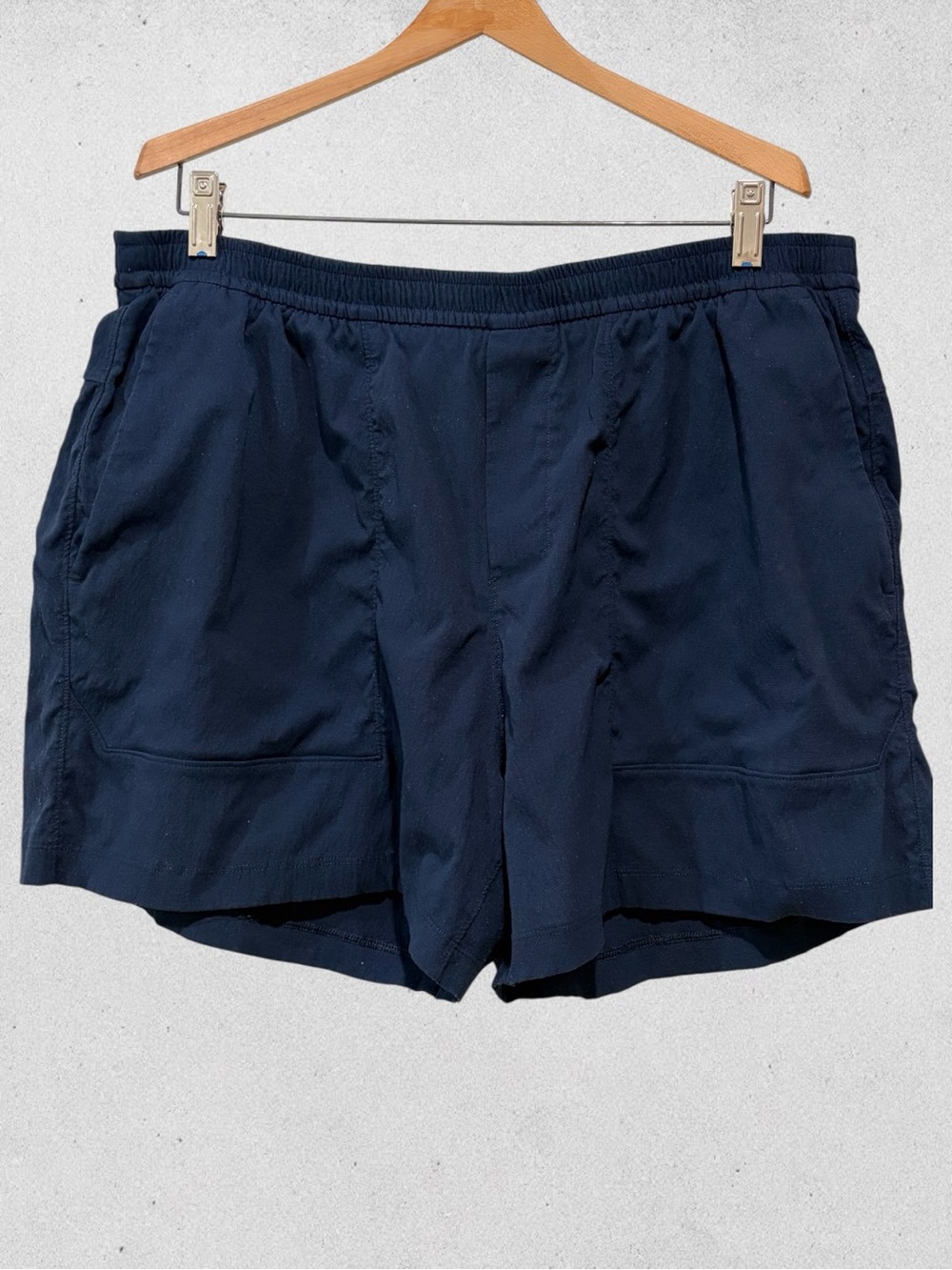 lululemon Men’s Bowline Woven Shorts 5” Navy XXL